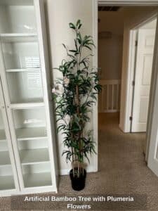 Artificial-Bamboo-Tree-with-Plumeria-Flowers