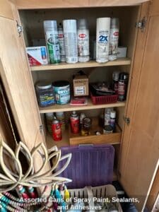 Assorted-Cans-of-Spray-Paint-Sealants-and-Adhesives