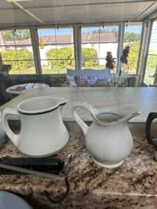 Assorted-Ceramic-Pitchers-and-Folk-Art-Teapot-fifth-image