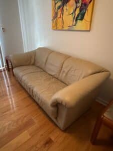 Beige-Leather-Sofa-by-Natuzzi