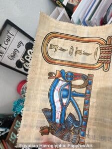Egyptian-Hieroglyphic-Papyrus-Art
