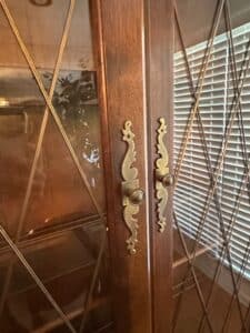 Ethan-Allen-Classic-Manor-Solid-Maple-China-Cabinet-second-image