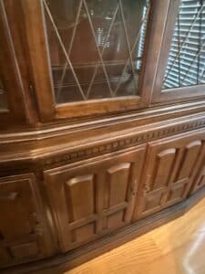 Ethan-Allen-Classic-Manor-Solid-Maple-China-Cabinet-third-image