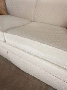 Ethan-Allen-Cream-Upholstered-Sofa-with-Damask-Pattern-second-image