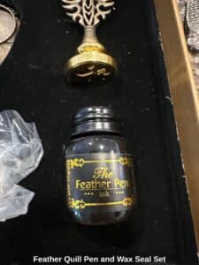 Feather-Quill-Pen-and-Wax-Seal-Set-second-image