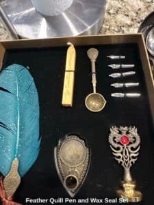 Feather-Quill-Pen-and-Wax-Seal-Set-third-image