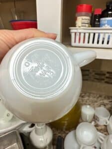 Fire-King-Cherry-Blossom-Milk-Glass-Tea-Cup-and-Saucer-Set-second-image