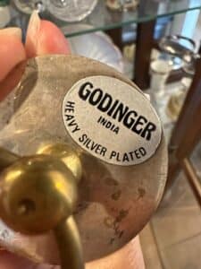 Godinger-India-Heavy-Silver-Plated-Pacifier-second-image