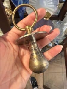 Godinger-India-Heavy-Silver-Plated-Pacifier-third-image