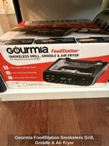 Gourmia-FoodStation-Smokeless-Grill-Griddle-Air-Fryer