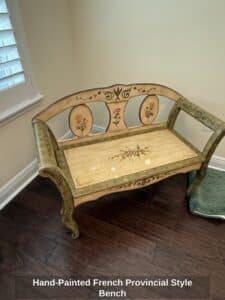 Hand-Painted-French-Provincial-Style-Bench
