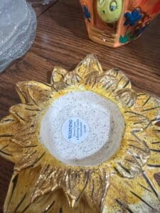 Heather-Goldminc-Blue-Sky-Sunflower-Candle-Holder-second-image