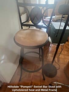 Hillsdale-Pompeii-Swivel-Bar-Stool-with-Upholstered-Seat-and-Metal-Frame
