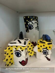 Jerilynn-Babroff-Studio-Ceramic-Character-Jars