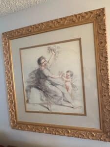 Lady-and-Cherub-Engraving-by-Francesco-Bartolozzi