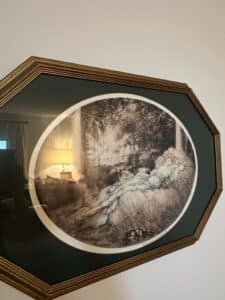 Louis-Icart-Sleeping-Beauty-Etching