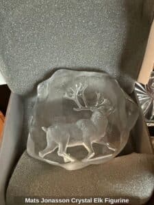 Mats-Jonasson-Crystal-Elk-Figurine