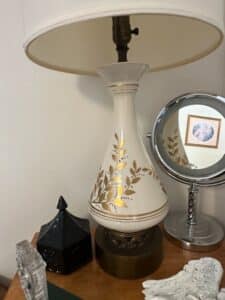 Mid-Century-Ceramic-Table-Lamp-with-Gold-Leaf-Accents