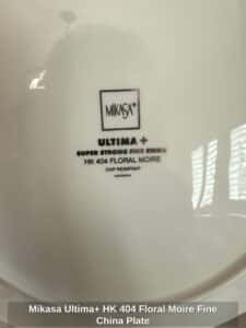 Mikasa-Ultima-HK-Floral-Moire-Fine-China-Plate