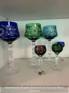 Nachtmann-Traube-Colored-Cut-Crystal-Wine-Glasses