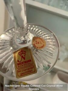 Nachtmann-Traube-Colored-Cut-Crystal-Wine-Glasses-third-image