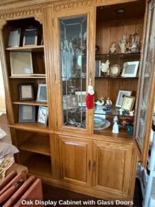Oak-Display-Cabinet-with-Glass-Doors