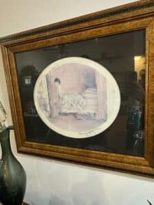 Original-The-Artists-Model-Lithograph-by-Louis-Icart