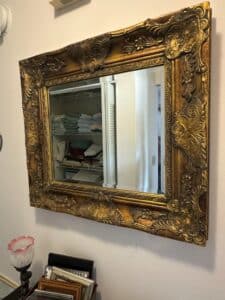 Ornate-Rococo-Giltwood-Mirror