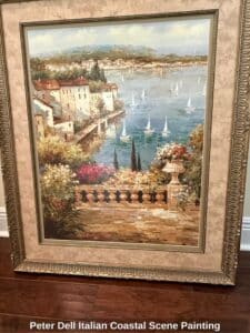 Peter-Dell-Italian-Coastal-Scene-Painting