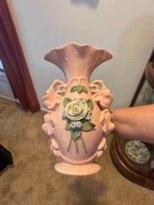 Pink-Ceramic-Rose-Vase-by-Hull-Art-Pottery