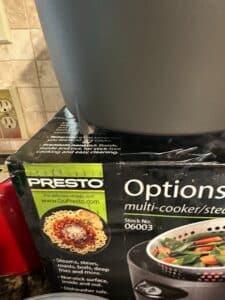 Presto-Options-Multi-Cooker-or-Steamer-second-image