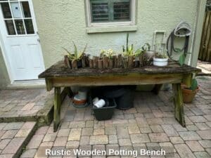 Rustic-Wooden-Potting-Bench