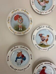 Sarah-Stillwell-Weber-Calendar-Girl-Collector-Plates-second-image
