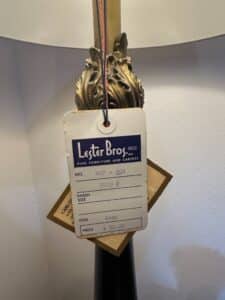 Stiffel-Brass-and-Black-Fluted-Table-Lamp-fifth-image