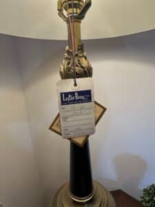 Stiffel-Brass-and-Black-Fluted-Table-Lamp-second-image