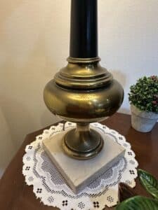 Stiffel-Brass-and-Black-Fluted-Table-Lamp-third-image