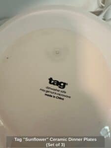 Tag-Sunflower-Ceramic-Dinner-Plates-Set-of-second-image