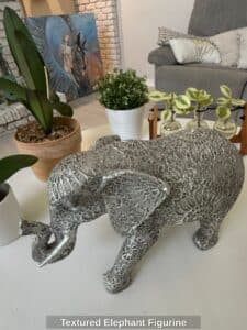 Textured-Elephant-Figurine