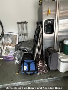 Upholstered-Headboard-and-Assorted-Items-second-image