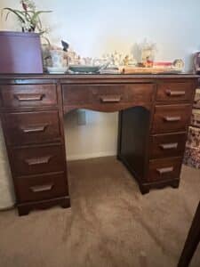 Vintage-Art-Deco-Waterfall-Writing-Desk