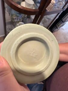 Vintage-Capodimonte-Style-Porcelain-Vase-with-Applied-Roses-second-image