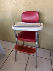 Vintage-Cosco-Red-Vinyl-and-Chrome-High-Chair