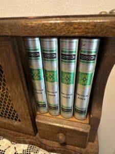 Vintage-Decorative-Book-Box-with-Faux-Encyclopedia-Set-second-image