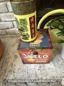 Vintage-Decorative-Tin-and-Aperitif-Box-Set
