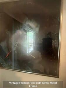 Vintage-Framed-Print-with-Silver-Metal-Frame