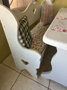 Vintage-Kitchen-Nook-Set-with-Table-and-Benches-second-image