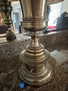 Vintage-Stiffel-Brass-Table-Lamps-with-Pleated-Shades-third-image