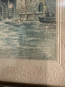 Watercolor-Painting-of-a-Mill-Scene-by-J.-L.-Jacob-second-image