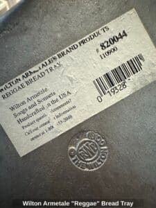 Wilton-Armetale-Reggae-Bread-Tray-second-image