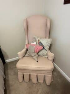 Wingback-Armchair-with-Ottoman